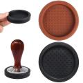 Coffee Tamper Mat, Tamping Stand Mat Anti-slip, Round Tamper Seat