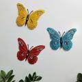 3pcs/set 3d Metal Butterfly Wall Art Inspirational Wall Decor