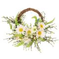Artificial Sunflower Fern Wreath for Front Door Home Office Holiday