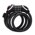 Bike Lock Cable 1.5m High Security Anti Theft Bicycle Cable Locks
