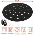 9 Inch Round Reusable Silicone Air Fryer Liners Non-stick