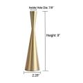 2pcs Brass Gold 9 Inch Taper Candlesticks Candleholder Vintage Modern