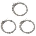 3x Set Of 4 Steel Strings for 4 String Bass Guitar