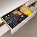 8pcs Storage Drawer Make Up Brush Clothes Holder -dark Gray