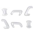 6pcs Car Seat Adjustment Switch Cover Trim For-id.4x Id4x 2022 Silver
