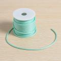 Round Waxed Thread Necklace Rope Leather Cord Thread,light Green