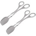2 Pieces Kitchen Tongs Grill Tongs Pastry Tongs Serving Tongs