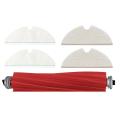 5pcs Main Brush Mop Cloth for Roborock T8/ Q7 Max / Max+ Robot Part