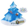 Kids Diy Tree Merry Christmas for Home Wall Hanging Decor Toddlers