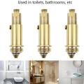 6 Pcs Sink Plug Basin Bath Waste Click Clack Spring Brass Plug Bolt