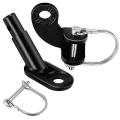 Bicycle Trailer Coupler Attachment,with Locking Pin & Hexagon Key