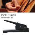 Guitar Pick Punch Diy Own Picks Guitar Tools Card Cutter