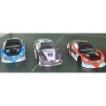 For 1/10 Electric Drift Flat Sports Car Shell Rv Pvc Soft Shell Red