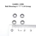 12pcs 144001-1296 4x7x2mm Bearing for Wltoys 144001 124019 Rc Car
