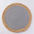 Round Placemats, Cotton Rope Woven Placemats Set Of 6, 14 Inches