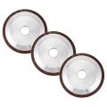 3x New 100mm Diamond Grinding Wheel 180 Grit Cutter for Carbide Metal
