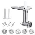 Food Grinder Attachment for Kitchenaid Stand Mixers,4 Grinding Plates