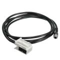 Car 3.5mm 12pin Female Audio Music Aux Cable Input Adapter for Benz