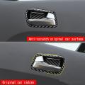 Car Carbon Fiber Inner Door Handle Cover for 2022 Kia Morning Picanto