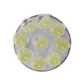 8 X 1156 Lamp Bulb Ba15s P21w 9 Leds 12v White for Car