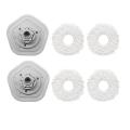 6 Pcs for Xiaomi Dreame W10 Vacuum Cleaner,mop Cloth Cleaning Parts