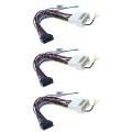 3pc Car Stereo Radio Wiring Harness for Lancer-ex Asx Calbe Wire