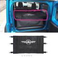 Car Rear Trunk Curtain Cover Storage Bag Net Stowing Tidying