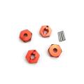 12mm Combiner Wheel Hub Hex Adapter for Mn86k Mn86ks 1/12 Rc Car,red