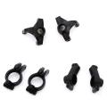 6pcs Steering Cup Hub Carrier Wheel Seat for Wltoys 104009 12402-a
