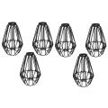 3 Pcs Iron Bulb Guard Lamp Cage, Ceiling Fan and Light Bulb Covers