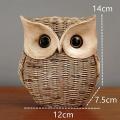 Owl Statues Resin Living Room Ornaments for Interior Home Decor Craft