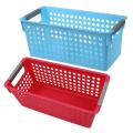 Stackable Plastic Storage Baskets(blue)s:29 X 16 X 2 Cm