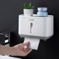 Ecoco Paper Towel Tissue Box Dispenser Wall Mounted Paper Holder-b