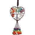7 Chakra Stones Healing Crystal Hanging Jewelry Suitable for Car B