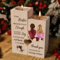 Candle Holder Tea Light Colorful for Friend Christmas Decor B
