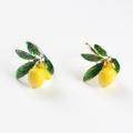 6 / Pcs Lemon Napkin Ring Napkin Ring Table Decoration Silver