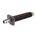 Universal Samurai Sword Knob Shifter Katana Metal Black+red 15cm