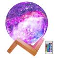 Moon Lamp Kids Night Light Contact and Remote Control Galaxy Light-b