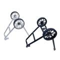 For Brompton/3sixty Rear Racks Folding Bike Upgrade Easy Wheel,black