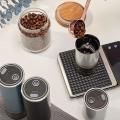 Electric Coffee Grinder Automatic Beans Mill Portable Machine Black