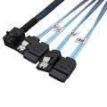 Internal Hd Mini Sas Sff-8643 to 4xsata Cable Hard Drive Cable 50cm