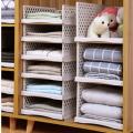 Wardrobe Storage Cabinet Layered Shelf Dormitory Rack Storage 1pc-a