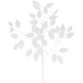 One Dozen Artificial White Leaves Wedding Festival Decorative Flower