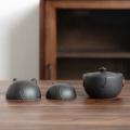 Cut Cat Series Travel Portable Ceramic Tea Set with Tea Pot Tea 3
