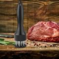 24-pin Stainless Steel Meat Tenderizer Needle Cooking Tool -black