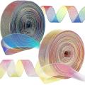 2 Rolls Ribbon 50 Yard Per 1 Inch Wide Wrapping Wrapping Craft B