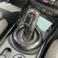 Car Carbon Fiber Central Control Gear Shift Panel Cover Trim Interior
