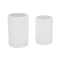 2 Sizes Cylinder Candle Molds for Candle Making, Pillar Candles Mould