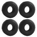4pcs 110mm 1.9 Rubber Wheel Tires Tyre for 1/10 Rc Crawler Car Axial