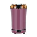 Electric Coffee Grinder Multifunctional Home Grinder(purple,uk Plug)